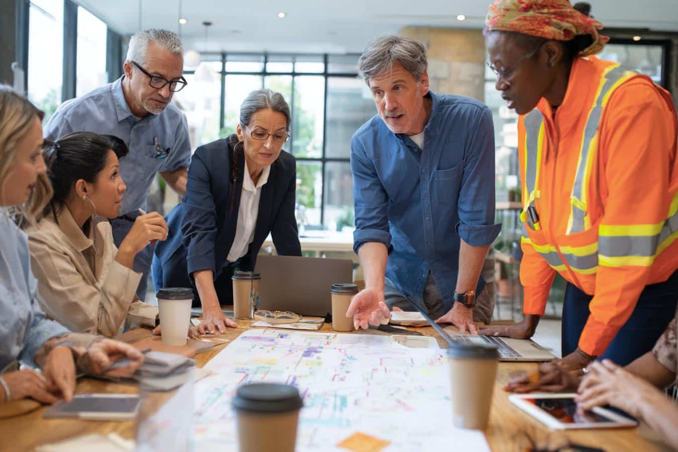 equipe pluridisciplinaire en reunion